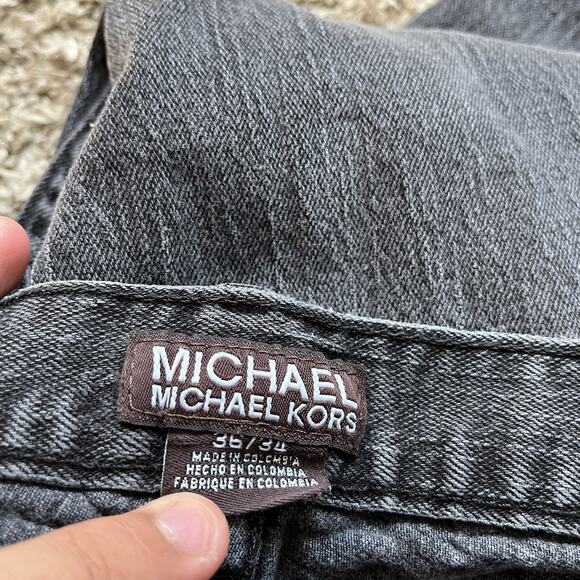 Michael Kors Mens Parker Slim Fit Stretch Pants Rock Gray Size 36x34 - Picture 6 of 8